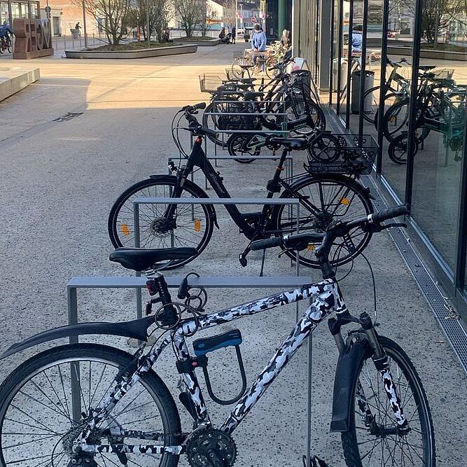 Radlständer in Neue Mitte Radlständer in Neue Mitte
