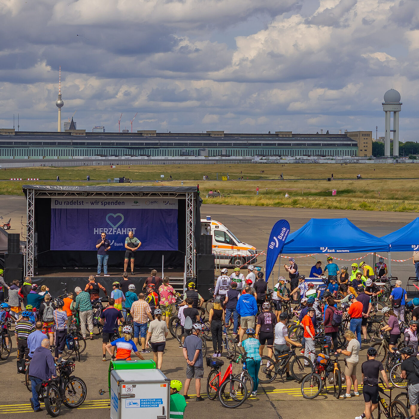 BBBank HerzFahrt auf dem Tempelhofer Feld 