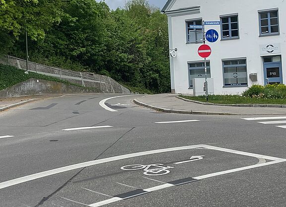 Einbahnstraße Einbahnstraße für Radfahrer frei