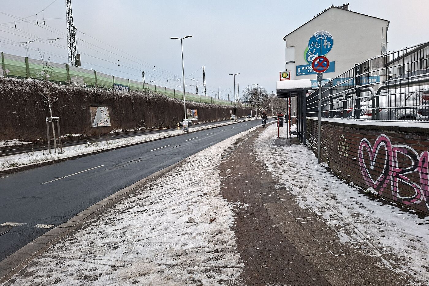 Bereich Hermannsplatz: Gielenstraße geräumt