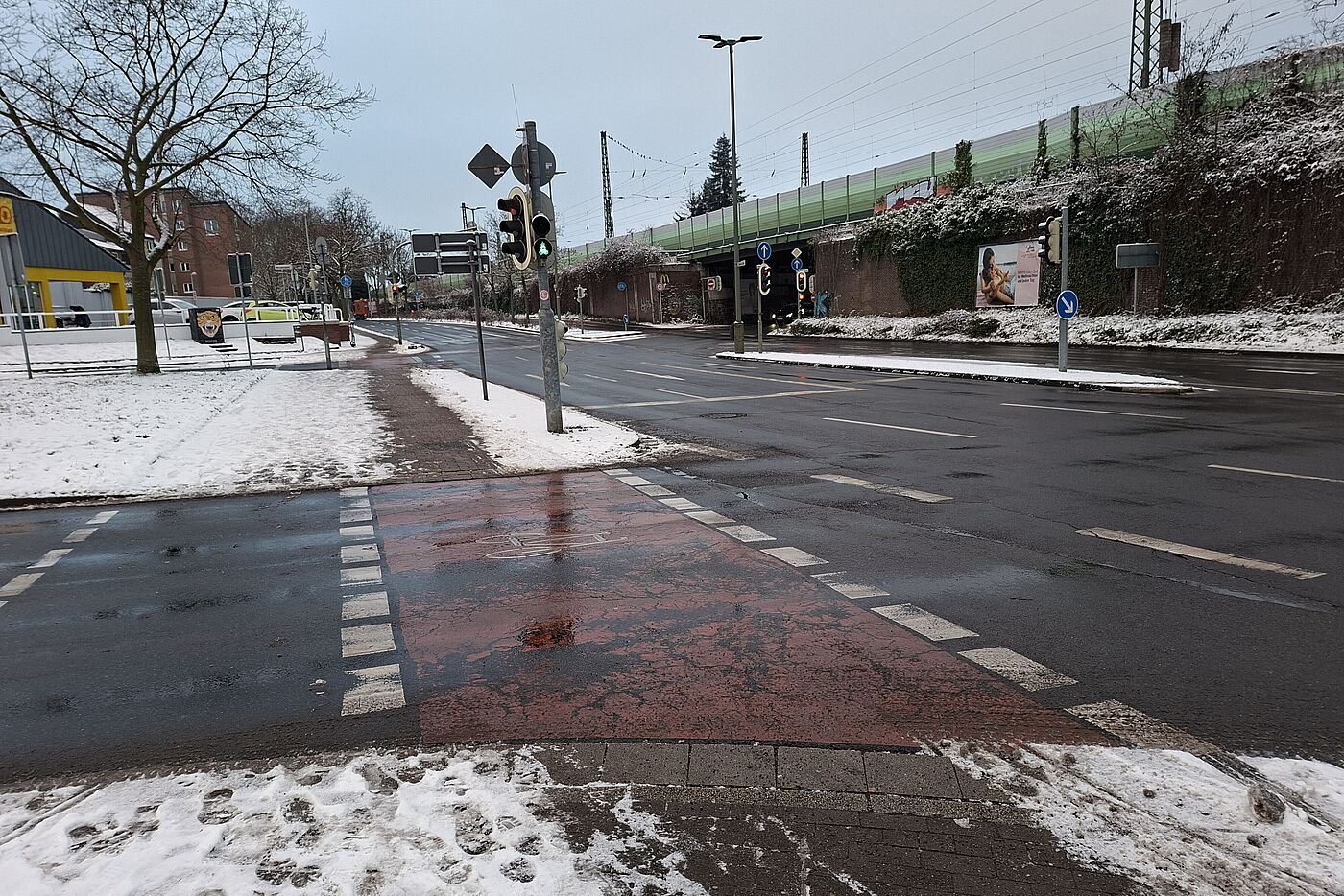 Bereich Hermannsplatz: Gielenstraße geräumt