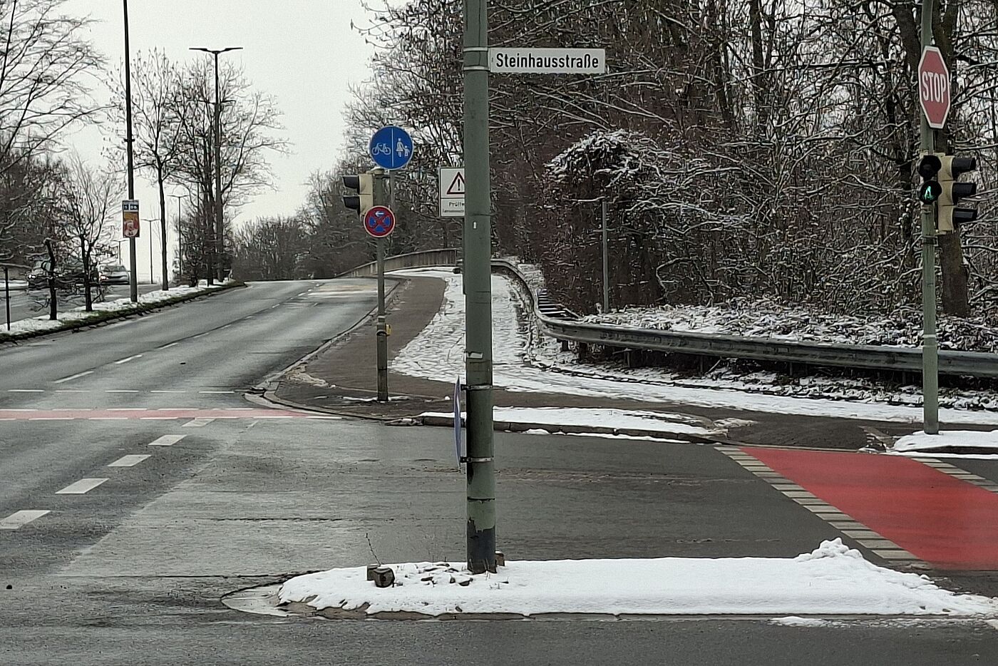 Konrad-Adenauer-Ring, Brücke über den Nordkanal: geräumt