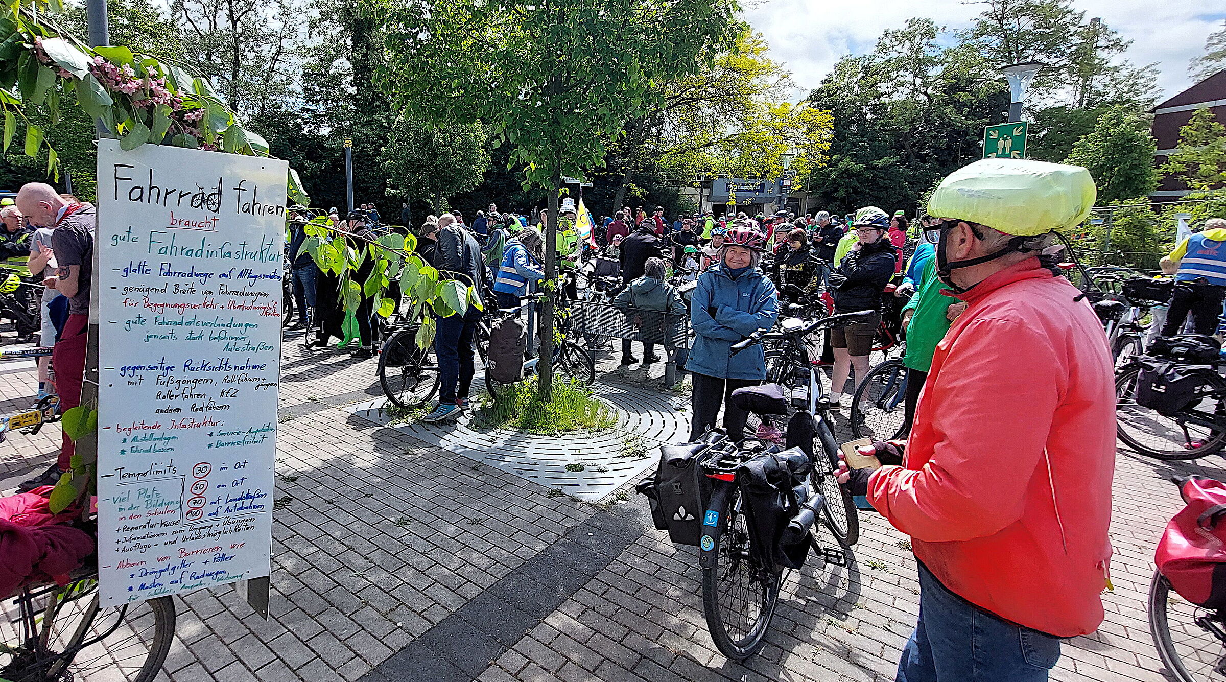 Biobauer Heiner Hannen hat mal die Vorteile des Fahrrads aufgeschrieben!