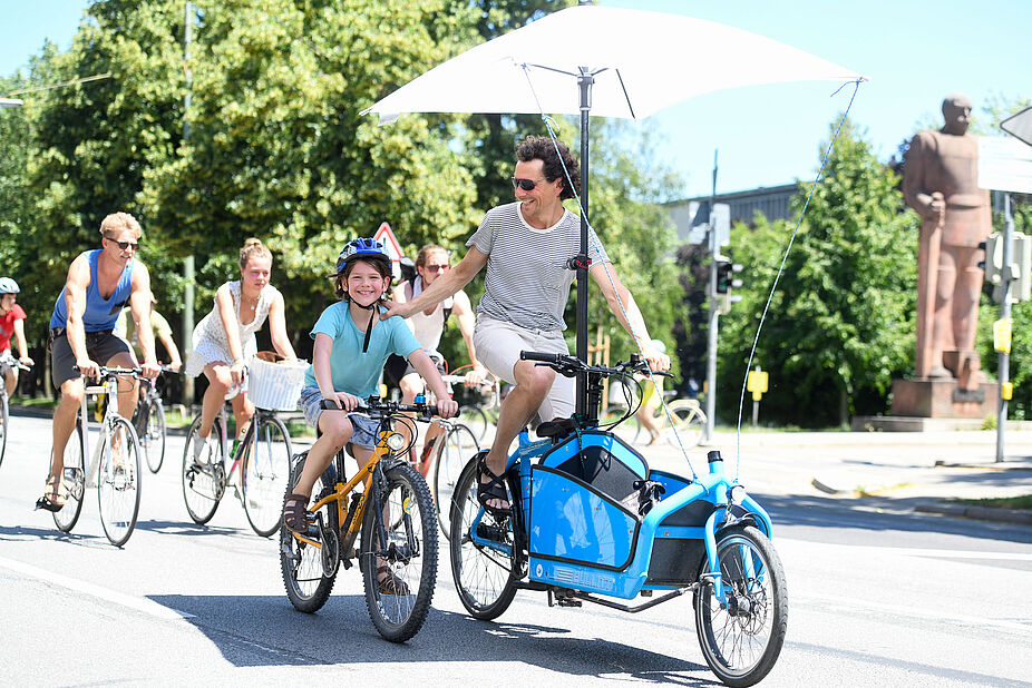 Rad-Ringdemo in München Rad-Ringdemo in München